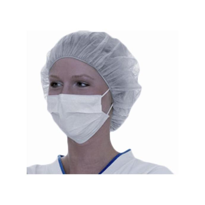bouffant caps white (100 pcs)