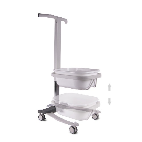 Foot Bath trolley Podo One with , Fott bath bowl
