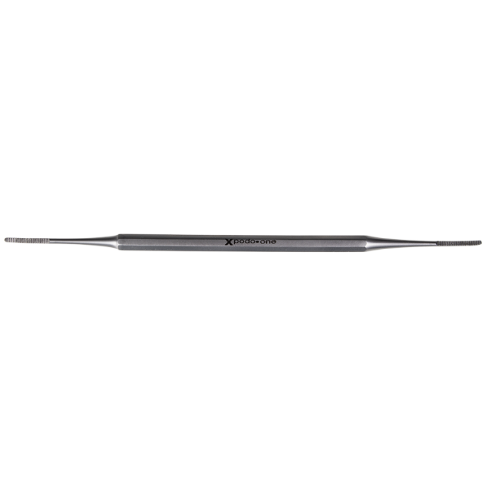 Doppelfeile fein podo.one 15 cm Stainless