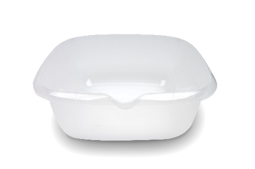 Foot Bath bowl , 38x38x15xcm transparent