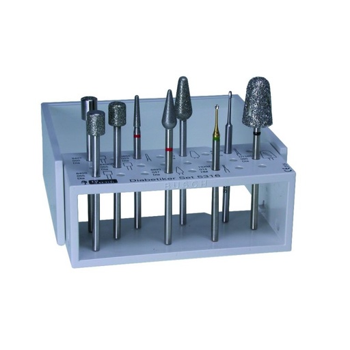 [FS18D] Burr Set for Diabetic Foot Care - 5316